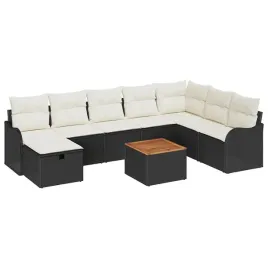 zestaw-sof-na-ogrod-z-poduszka-9-pcs-czarny-polirattan