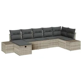 zestaw-sof-na-ogrod-z-poduszka-7-pcs-jasnoszary-polirattan