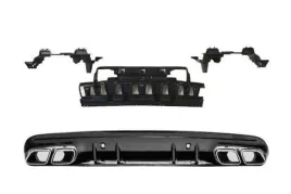 dyfuzor-mercedes-w205-look-c63-amg-black