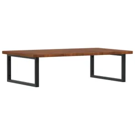 polka-scienna-pod-umywalke-stal-i-lite-drewno-debowe
