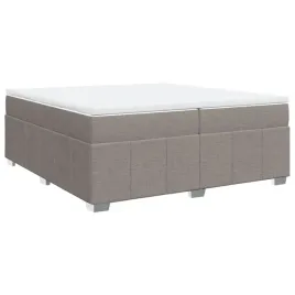 lozko-kontynentalne-z-materacem-taupe-tkanina-200x200-cm