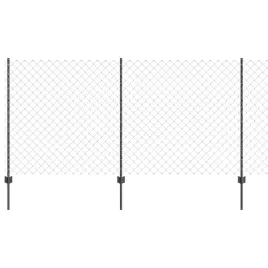 ogrodzenie-z-slupkami-szary-1-2-x-25-m-stal
