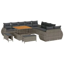 zestaw-sof-na-ogrod-13-pcs-szary-polirattan