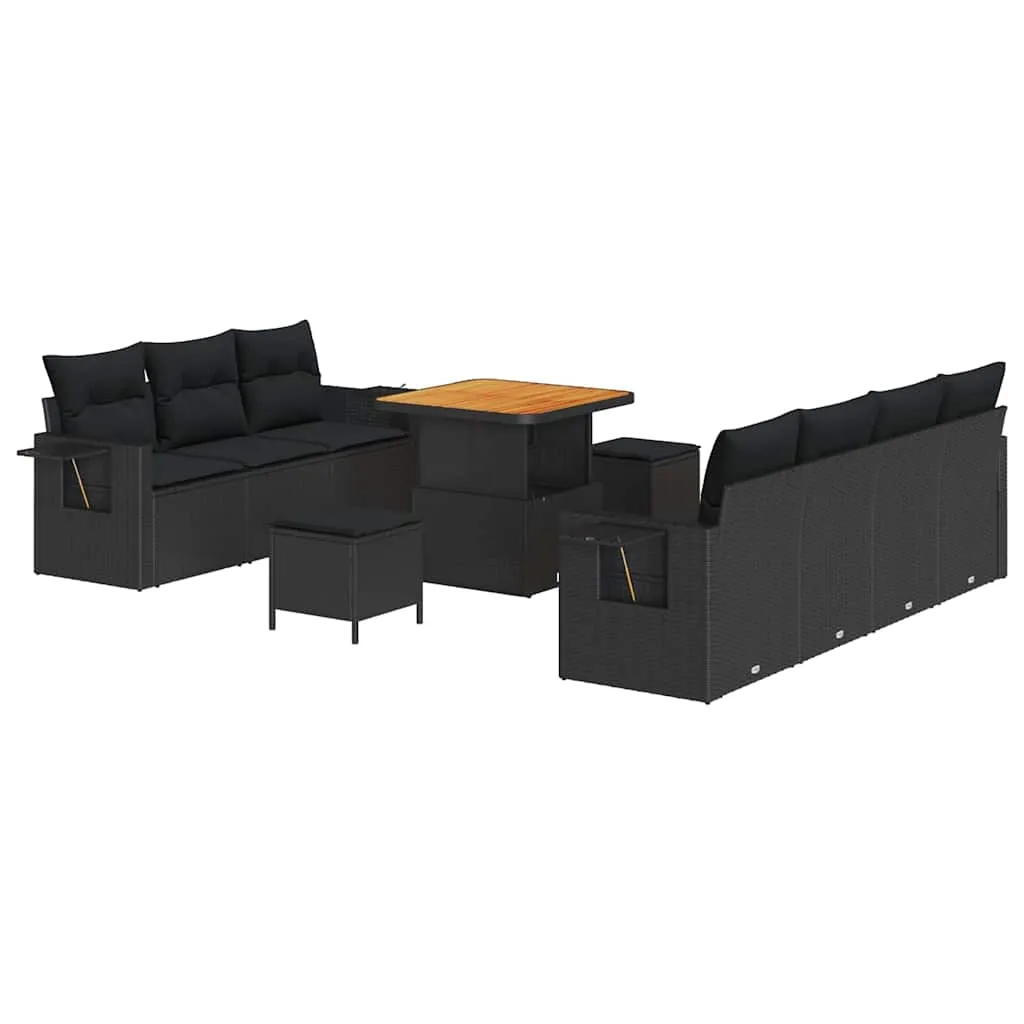 zestaw-sof-na-ogrod-10-pcs-czarny-polirattan