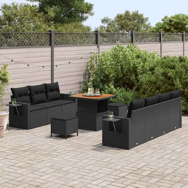 zestaw-sof-na-ogrod-10-pcs-czarny-polirattan-styl-nowoczesny
