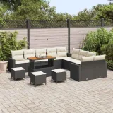 zestaw-sof-na-ogrod-14-pcs-czarny-polirattan-styl-nowoczesny
