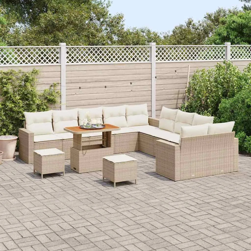 zestaw-sof-na-ogrod-13-pcs-bezowy-polirattan-stan-nowy