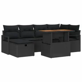 zestaw-sof-na-ogrod-7-pcs-czarny-polirattan