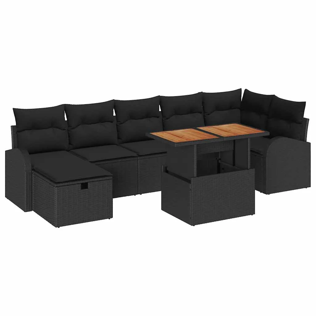 zestaw-sof-na-ogrod-8-pcs-czarny-polirattan-stan-nowy