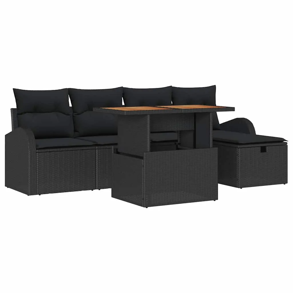 zestaw-sof-na-ogrod-6-pcs-czarny-polirattan