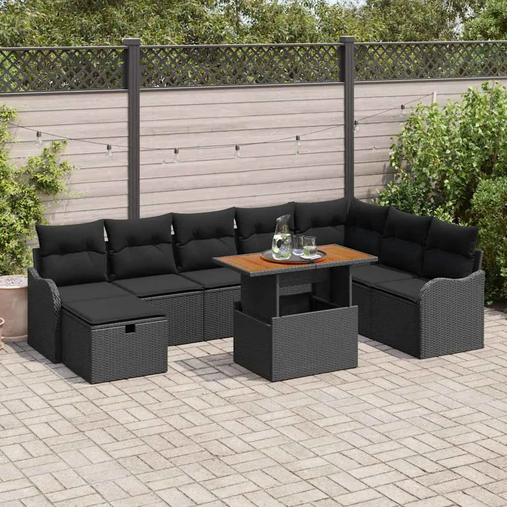 zestaw-sof-na-ogrod-9-pcs-czarny-polirattan