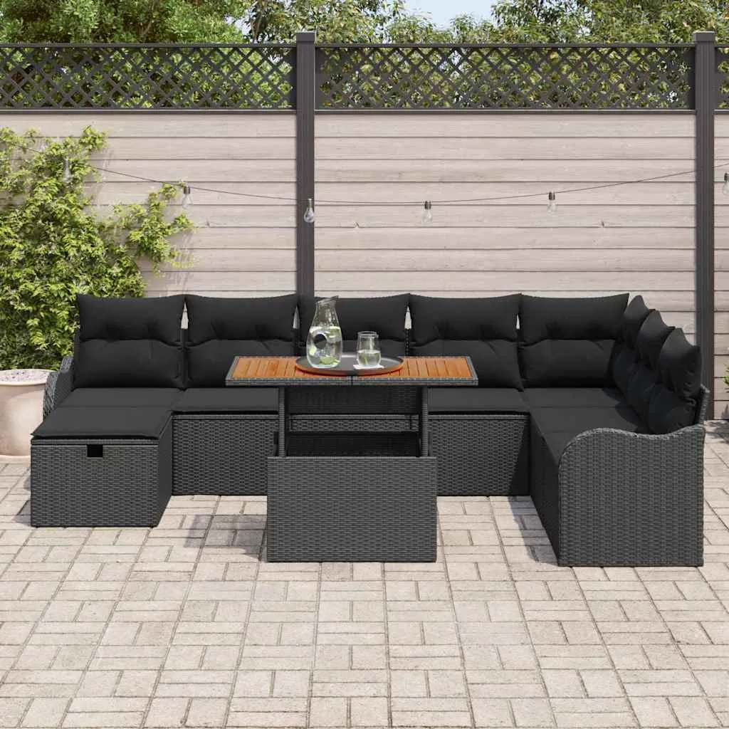 zestaw-sof-na-ogrod-9-pcs-czarny-polirattan-stan-nowy