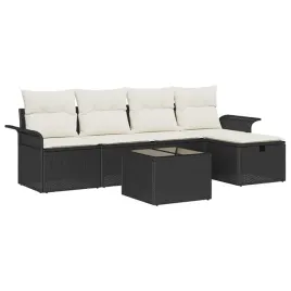 zestaw-sof-na-ogrod-z-poduszka-6-pcs-czarny-polirattan