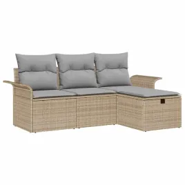 zestaw-sof-na-ogrod-z-poduszka-4-pcs-bezowy-polirattan