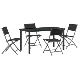 zestaw-do-jadalni-w-ogrodzie-5-pcs-czarny-textilene-i-stal