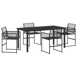 zestaw-do-jadalni-w-ogrodzie-5-pcs-czarny-polirattan