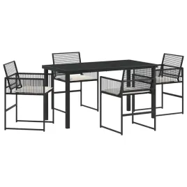 zestaw-do-jadalni-w-ogrodzie-5-pcs-czarny-polirattan