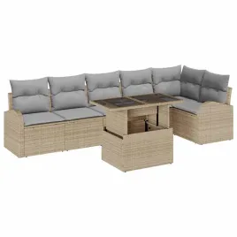zestaw-sof-na-ogrod-7-pcs-bezowy-100-x-55-x-73-cm-polirattan
