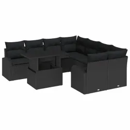 zestaw-sof-na-ogrod-9-pcs-czarny-100-x-55-x-73-cm-polirattan