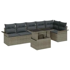 zestaw-sof-na-ogrod-z-poduszka-7-pcs-szary-polirattan