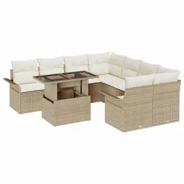 zestaw-sof-na-ogrod-z-poduszka-9-pcs-bezowy-polirattan