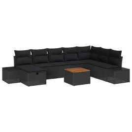 zestaw-sof-na-ogrod-z-poduszka-9-pcs-czarny-polirattan