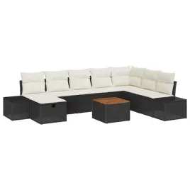 zestaw-sof-na-ogrod-z-poduszka-9-pcs-czarny-polirattan