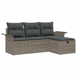 zestaw-sof-na-ogrod-z-poduszka-4-pcs-szary-polirattan
