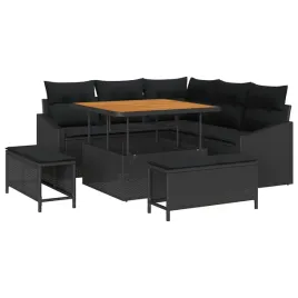 zestaw-sof-na-ogrod-z-poduszka-8-pcs-czarny-polirattan