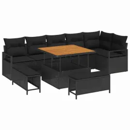 zestaw-sof-na-ogrod-z-poduszka-9-pcs-czarny-polirattan