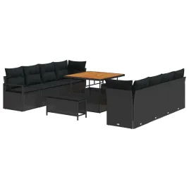 zestaw-sof-na-ogrod-z-poduszka-11-pcs-czarny-polirattan
