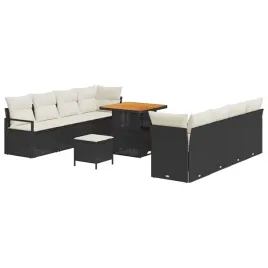 zestaw-sof-na-ogrod-z-poduszka-11-pcs-czarny-polirattan