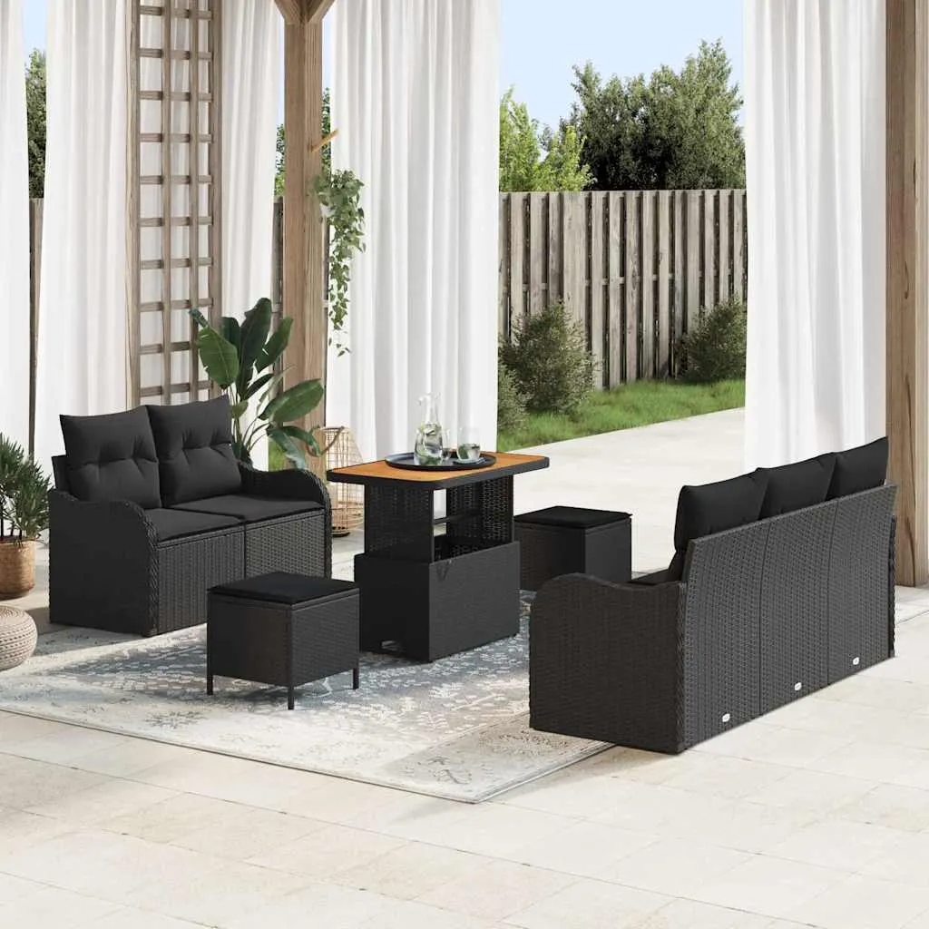 zestaw-sof-na-ogrod-8-pcs-czarny-polirattan