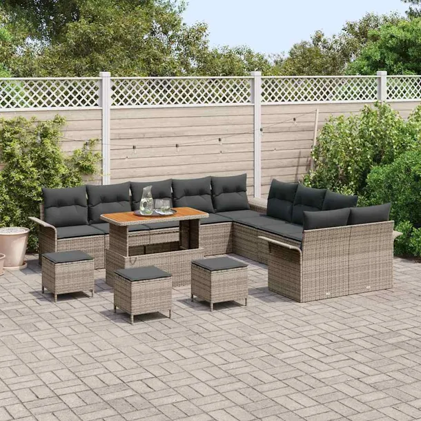 zestaw-sof-na-ogrod-14-pcs-szary-polirattan-styl-nowoczesny