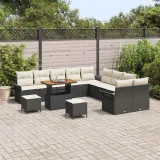 zestaw-sof-na-ogrod-13-pcs-czarny-polirattan-styl-nowoczesny