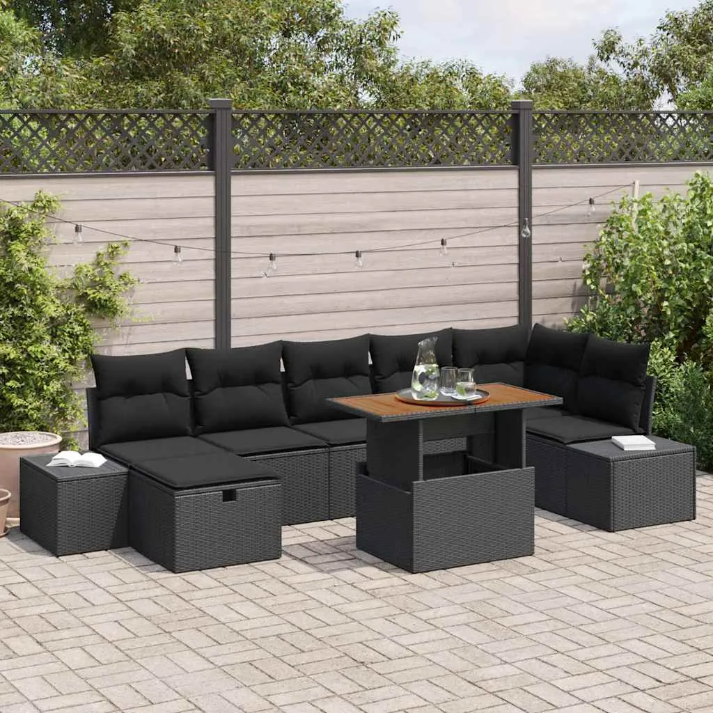 zestaw-sof-na-ogrod-8-pcs-czarny-polirattan