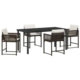 zestaw-do-jadalni-w-ogrodzie-5-pcs-brazowy-polirattan