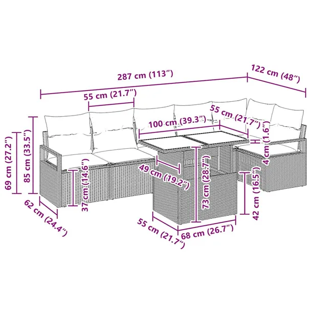 zestaw-sof-na-ogrod-z-poduszka-7-pcs-jasnoszary-polirattan-kod-producenta-3348838-stan-nowy