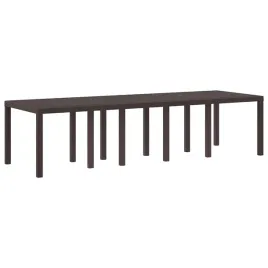 stol-ogrodowy-brazowy-300-x-100-x-73-cm-polirattan