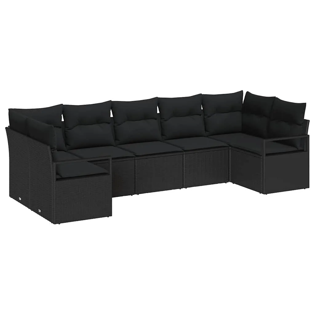 zestaw-sof-na-ogrod-7-pcs-czarny-polirattan