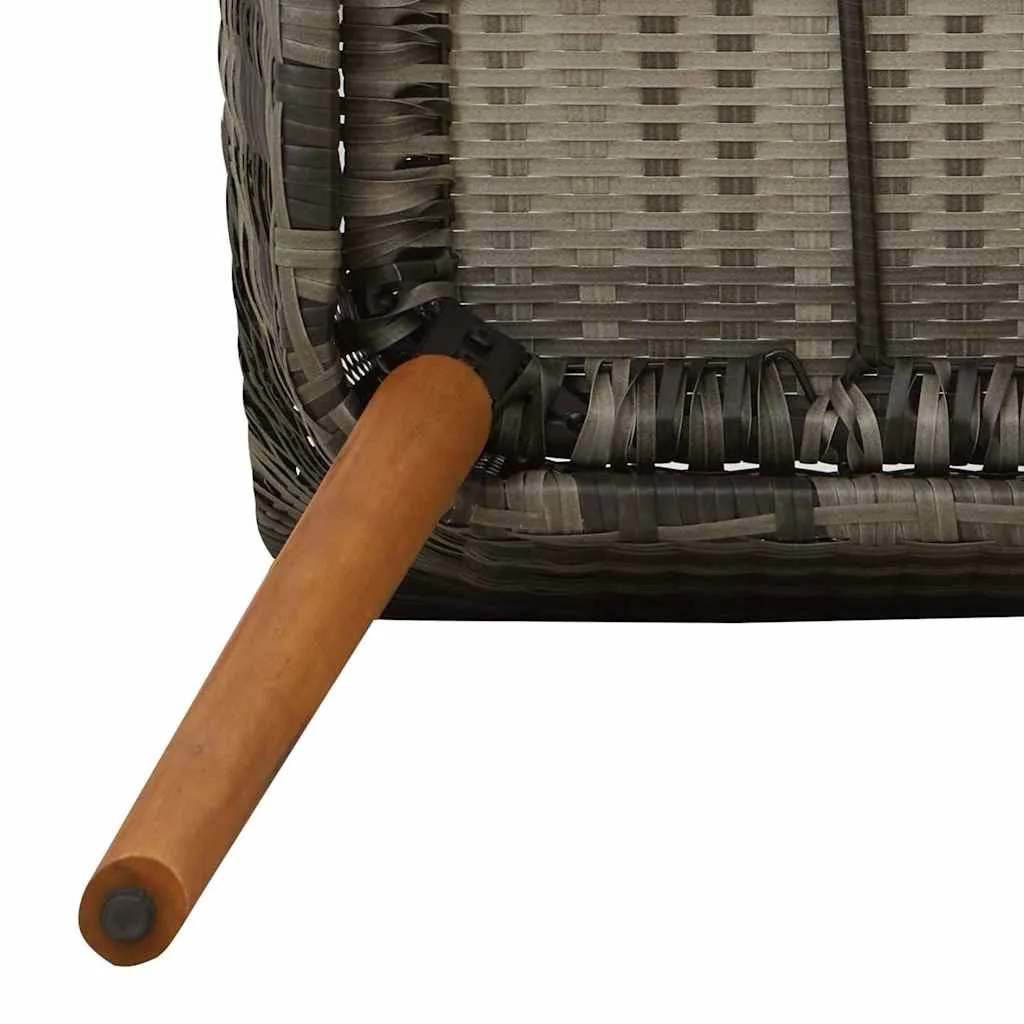 zestaw-do-jadalni-w-ogrodzie-z-poduszka-5-pcs-szary-polirattan-stan-nowy