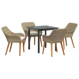 zestaw-do-jadalni-w-ogrodzie-z-poduszka-5-pcs-bezowy-polirattan
