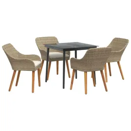 zestaw-do-jadalni-w-ogrodzie-z-poduszka-5-pcs-bezowy-polirattan