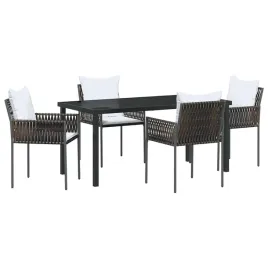 zestaw-do-jadalni-w-ogrodzie-5-pcs-brazowy-polirattan