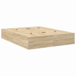 ramka-lozka-dab-sonoma-160-x-200-cm-material-drewnopochodny