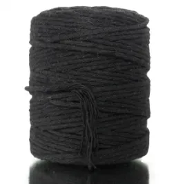 sznurek-bawelniany-skrecany-czarny-100m-3mm