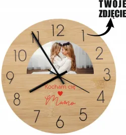 bambusowy-zegar-scienny-z-nadrukiem-uv-prezent-na-dzien-mamy-ze-zdjeciem