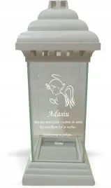 bialy-szklany-znicz-lampion-z-dedykacja-grawerem-napisem-dla-dziecka-aniol