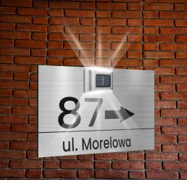 srebrna-tabliczka-adresowa-lampka-nierdzewna-numer-posesji-dibond-40x30-cm
