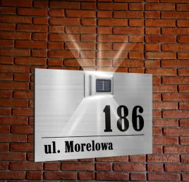 srebrna-tabliczka-adresowa-nierdzewna-oswietlona-numer-domu-dibond-30x20